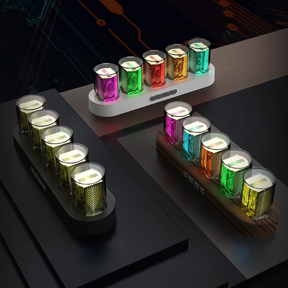 Nixie RGB Tasarım Saati