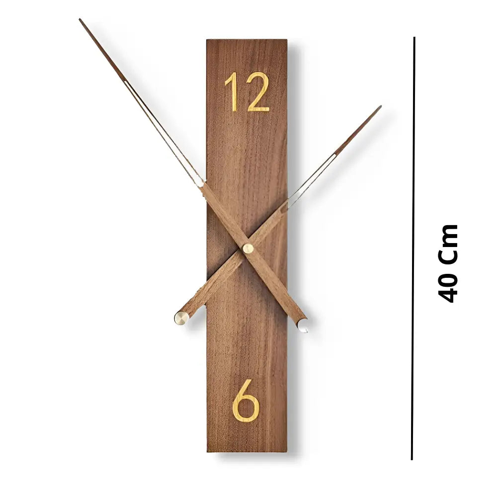 Horloge en Bois - Horloges murales - 40 Cm