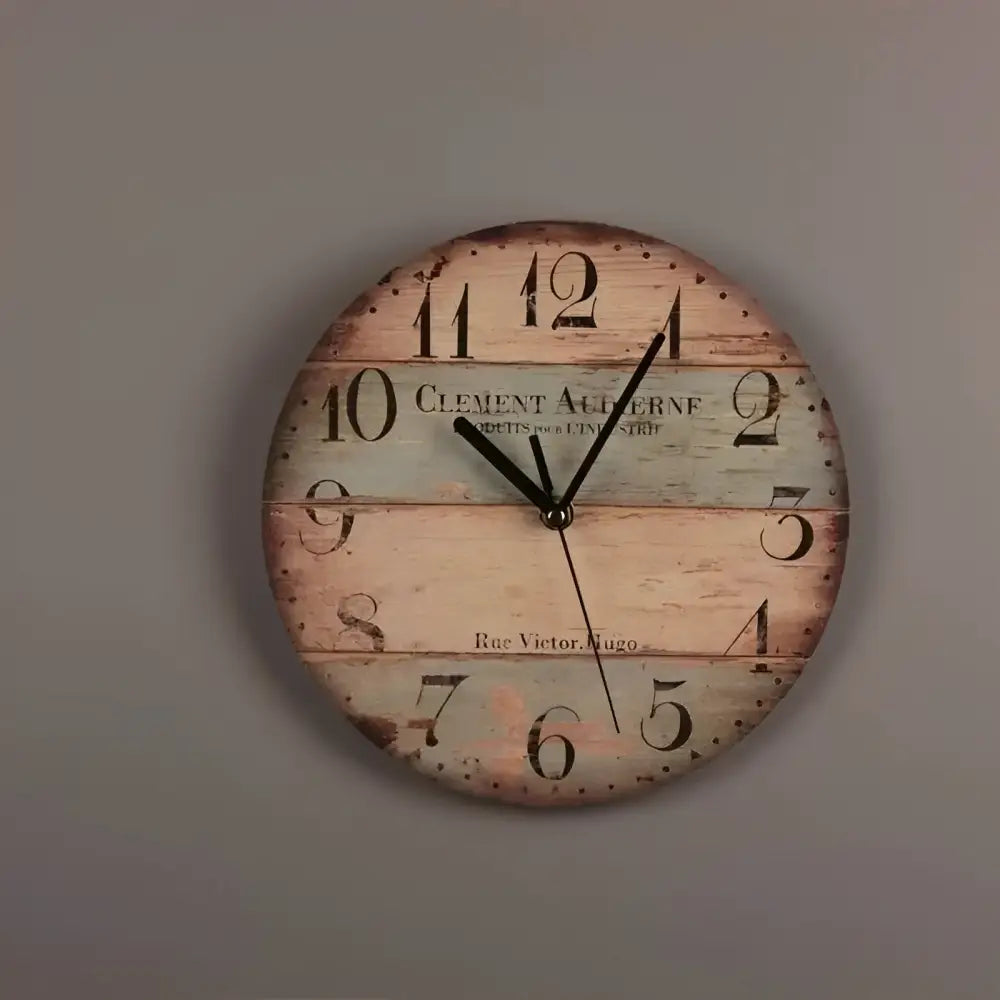 Horloge Murale Vintage en Bois - Horloges murales