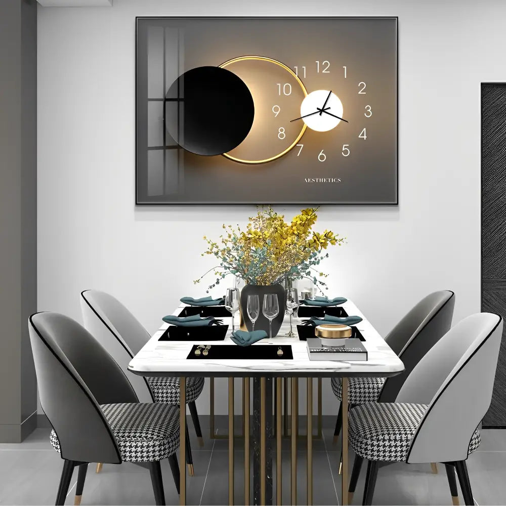 Horloge Murale Tableau Design - Horloges murales